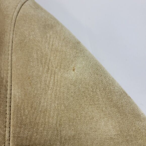 Westbound Women's Suede jacket Faux fur penny lane Boho Y2K Size L - Picture 5 of 16